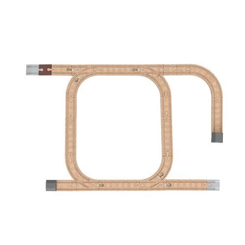 Thomas & Friends Fisher-Price Wooden Railway Clackety Track Pack - by Fisher-Price | Buy at ToyShnip