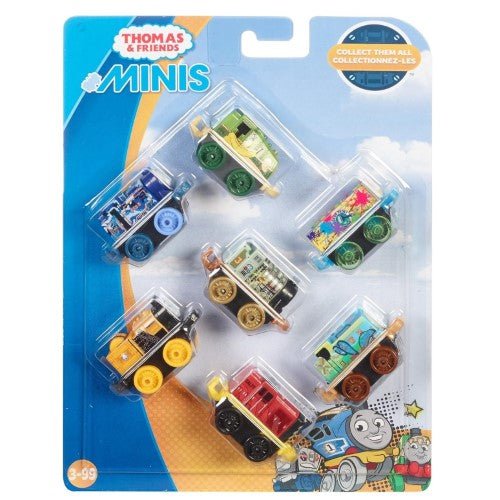 Thomas & Friends Minis Vehicle 7-Pack - Belle/Gator/Salty/Henry/Stephen - by Fisher-Price | Buy at ToyShnip