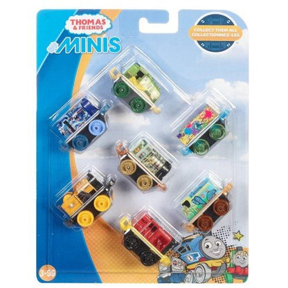Thomas & Friends Minis Vehicle 7-Pack - Belle/Gator/Salty/Henry/Stephen - by Fisher-Price | Buy at ToyShnip