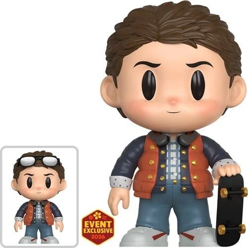 ThrillJoy Pix! Back to the Future Marty McFly with Skateboard Vinyl Figure - 2026 Convention Exclusive - by ThrillJoy