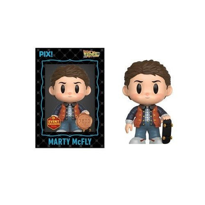 ThrillJoy Pix! Back to the Future Marty McFly with Skateboard Vinyl Figure - 2026 Convention Exclusive - by ThrillJoy