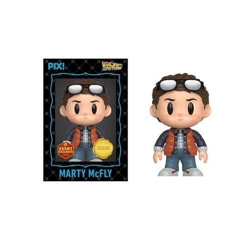 ThrillJoy Pix! Back to the Future Marty McFly with Skateboard Vinyl Figure - 2026 Convention Exclusive - by ThrillJoy