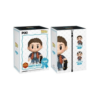 ThrillJoy Pix! Back to the Future Marty McFly with Skateboard Vinyl Figure - 2026 Convention Exclusive - by ThrillJoy
