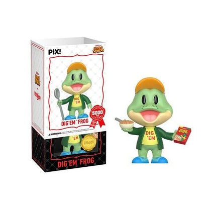ThrillJoy Pix! Honey Smacks Dig Em Frog Vinyl Figure - by ThrillJoy