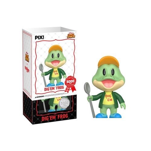 ThrillJoy Pix! Honey Smacks Dig Em Frog Vinyl Figure - by ThrillJoy