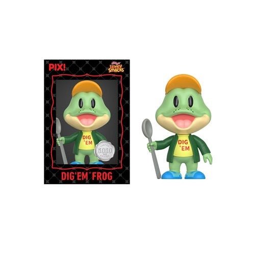 ThrillJoy Pix! Honey Smacks Dig Em Frog Vinyl Figure - by ThrillJoy