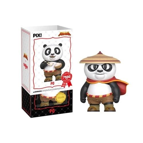 ThrillJoy Pix! Kung Fu Panda Po with Dumplings Vinyl Figure - by ThrillJoy