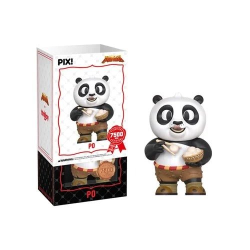 ThrillJoy Pix! Kung Fu Panda Po with Dumplings Vinyl Figure - by ThrillJoy