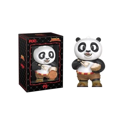 ThrillJoy Pix! Kung Fu Panda Po with Dumplings Vinyl Figure - by ThrillJoy