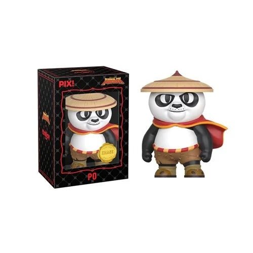 ThrillJoy Pix! Kung Fu Panda Po with Dumplings Vinyl Figure - by ThrillJoy