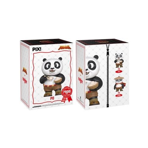 ThrillJoy Pix! Kung Fu Panda Po with Dumplings Vinyl Figure - by ThrillJoy