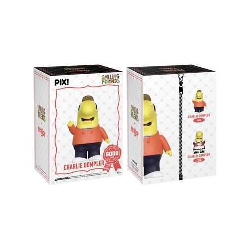 ThrillJoy Pix! Smiling Friends Charlie Dompler Vinyl Figure - by ThrillJoy