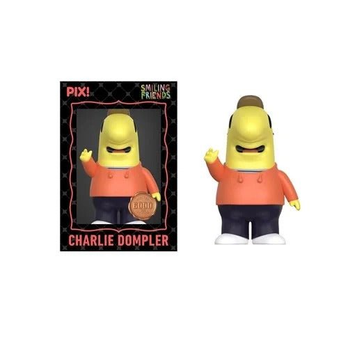 ThrillJoy Pix! Smiling Friends Charlie Dompler Vinyl Figure - by ThrillJoy
