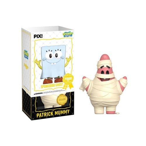 ThrillJoy Pix! SpongeBob SquarePants Ghost Vinyl Figure - by ThrillJoy
