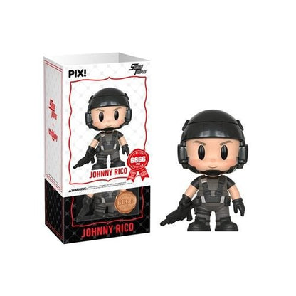 ThrillJoy Pix! Starship Troopers Johnny Rico (Armored) Vinyl Figure - by ThrillJoy