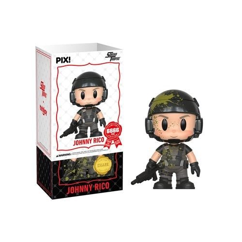 ThrillJoy Pix! Starship Troopers Johnny Rico (Armored) Vinyl Figure - by ThrillJoy