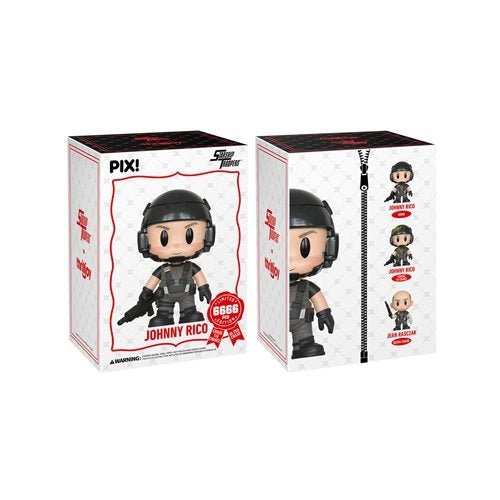 ThrillJoy Pix! Starship Troopers Johnny Rico (Armored) Vinyl Figure - by ThrillJoy