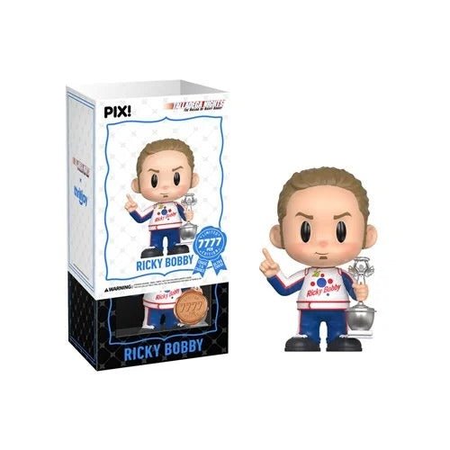 ThrillJoy Pix! Talladega Nights Ricky Bobby with Trophy Vinyl Figure - by ThrillJoy