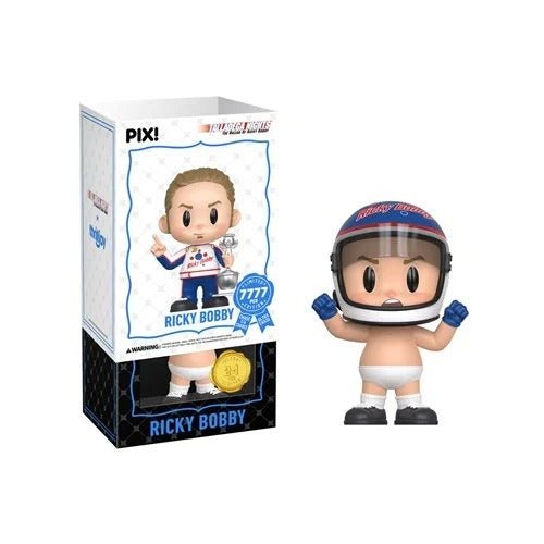ThrillJoy Pix! Talladega Nights Ricky Bobby with Trophy Vinyl Figure - by ThrillJoy