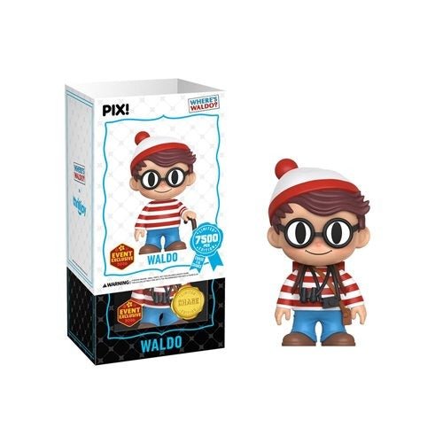 ThrillJoy Pix! Where's Waldo - Waldo Vinyl Figure - 2026 Convention Exclusive - by ThrillJoy