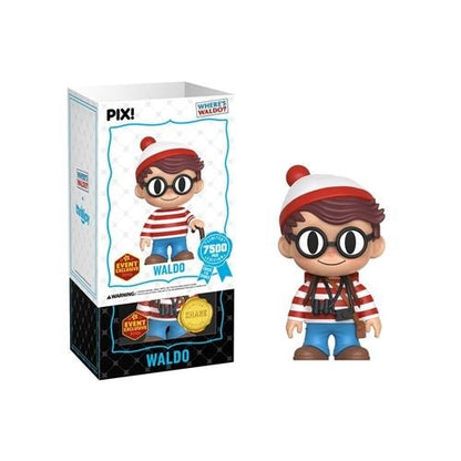 ThrillJoy Pix! Where's Waldo - Waldo Vinyl Figure - 2026 Convention Exclusive - by ThrillJoy