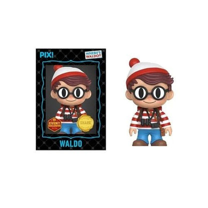 ThrillJoy Pix! Where's Waldo - Waldo Vinyl Figure - 2026 Convention Exclusive - by ThrillJoy