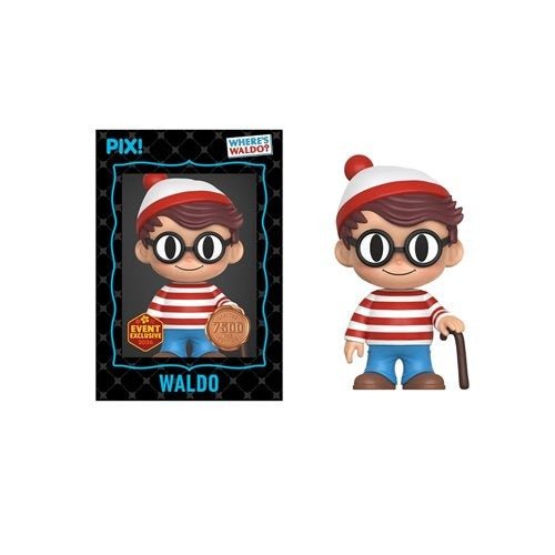 ThrillJoy Pix! Where's Waldo - Waldo Vinyl Figure - 2026 Convention Exclusive - by ThrillJoy