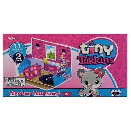 Tiny Tukkins - Mouse Nap-time Nursery Set - by Beverly Hills Teddy Bear Company | Buy at ToyShnip