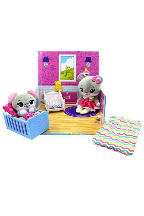 Tiny Tukkins - Mouse Nap-time Nursery Set - by Beverly Hills Teddy Bear Company | Buy at ToyShnip