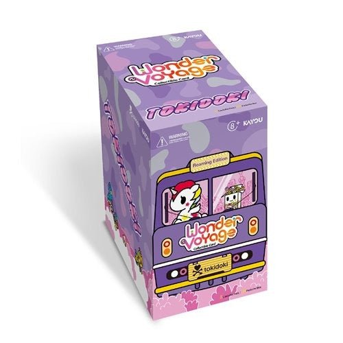 Tokidoki Wonder Voyage Roaming Edition Collectible Trading Card Display of 24 packs - by Kayou