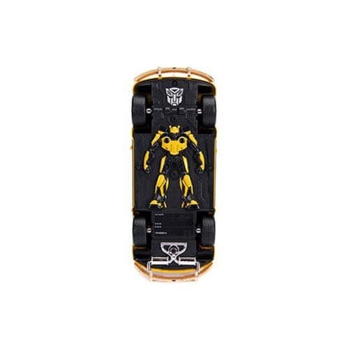 Transformers Bumblebee Movie 1:24 Scale Volkswagen Beetle Die-Cast Metal Vehicle with 3 3/4-Inch Charlie Figure - by Jada Toys | Buy at ToyShnip