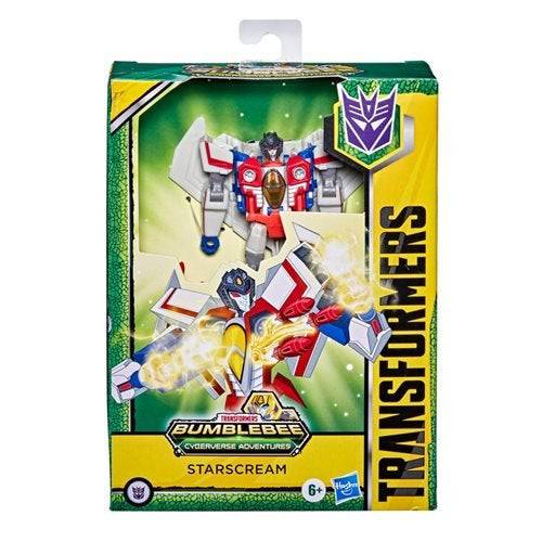 Transformers Cyberverse Deluxe 5-Inch Starscream - by Hasbro | Buy at ToyShnip