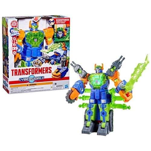 Transformers Cyberworld Scorponok Strike Battle Figure - by Hasbro