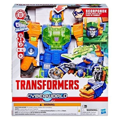 Transformers Cyberworld Scorponok Strike Battle Figure - by Hasbro