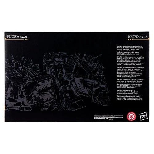 Transformers Generations Selects Age of the Primes Leader Class G2 Universe Dinobots Slug and Snarl - by Hasbro