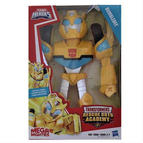 Transformers Rescue Bots Academy Mega Mighties 9-Inch Action Figure - Bumblebee - by Hasbro | Buy at ToyShnip