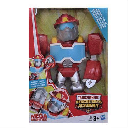 Transformers Rescue Bots Academy Mega Mighties 9-Inch Action Figure - Heatwave the Fire-Bot - by Hasbro | Buy at ToyShnip