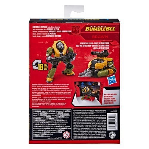 Transformers Studio Series Deluxe Brawn (Bumblebee) - by Hasbro | Buy at ToyShnip