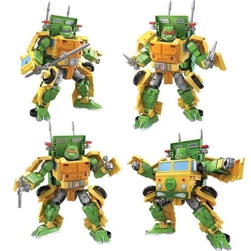 Transformers x Teenage Mutant Ninja Turtles Collaborative Party Wallop - by Hasbro