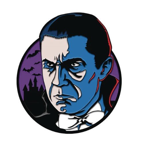 Trick or Treat - Bela Lugosi Dracula Enamel Pin - by Trick Or Treat Studios | Buy at ToyShnip
