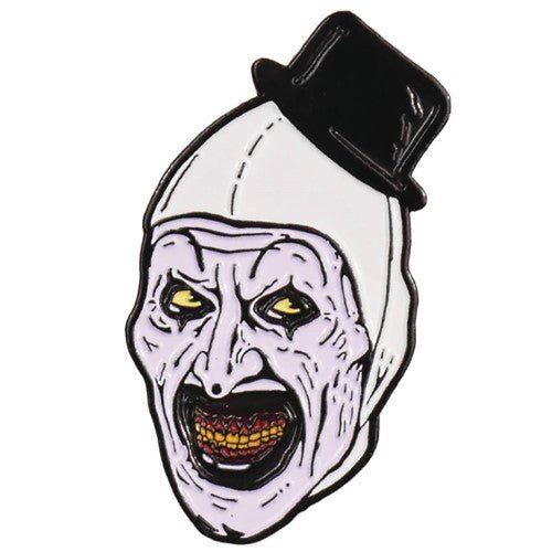 Trick or Treat - Terrifier Art The Clown Enamel Pin - by Trick Or Treat Studios | Buy at ToyShnip