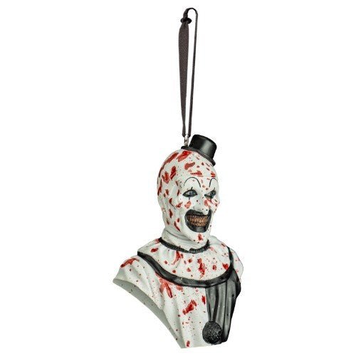 Trick or Treat - Terrifier Art The Clown PX Blood Splatter Ornament - by Trick Or Treat Studios | Buy at ToyShnip