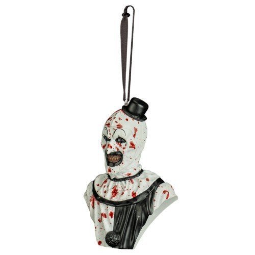 Trick or Treat - Terrifier Art The Clown PX Blood Splatter Ornament - by Trick Or Treat Studios