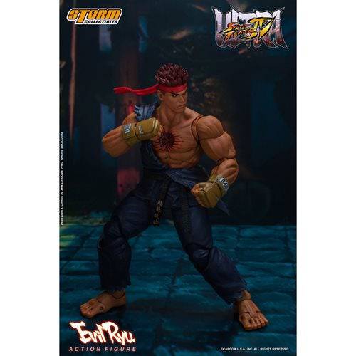 Ultimate Street Fighter IV Evil Ryu 1:12 Scale Action Figure - by Storm Collectibles | Buy at ToyShnip