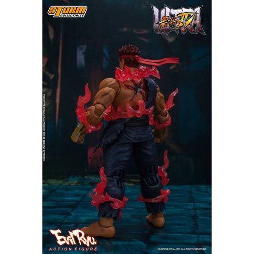 Ultimate Street Fighter IV Evil Ryu 1:12 Scale Action Figure - by Storm Collectibles | Buy at ToyShnip