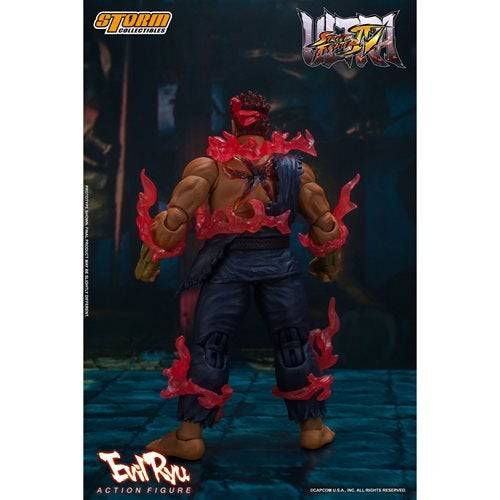 Ultimate Street Fighter IV Evil Ryu 1:12 Scale Action Figure - by Storm Collectibles | Buy at ToyShnip