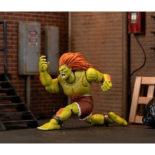 Ultra Street Fighter II Blanka 6 - Inch Scale Deluxe Action Figure - by Jada Toys
