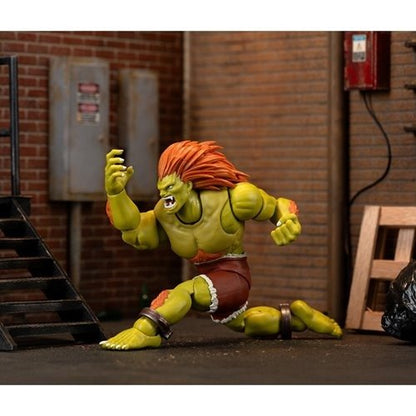 Ultra Street Fighter II Blanka 6 - Inch Scale Deluxe Action Figure - by Jada Toys