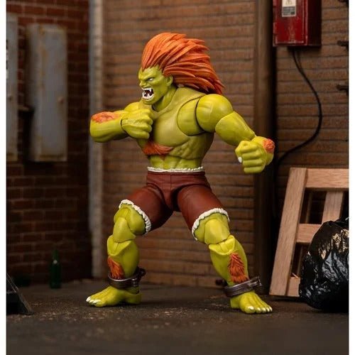Ultra Street Fighter II Blanka 6 - Inch Scale Deluxe Action Figure - by Jada Toys