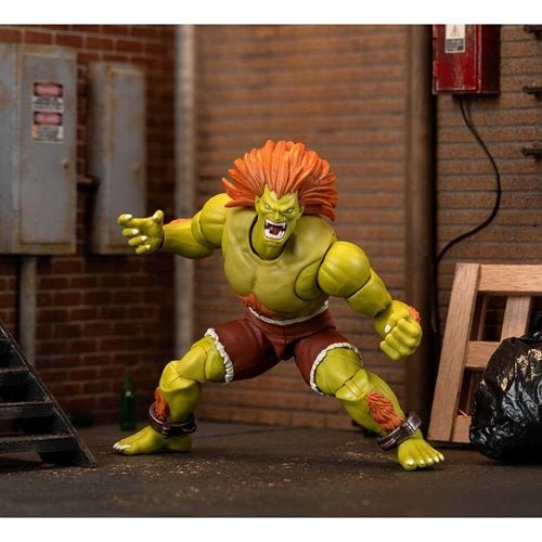 Ultra Street Fighter II Blanka 6 - Inch Scale Deluxe Action Figure - by Jada Toys